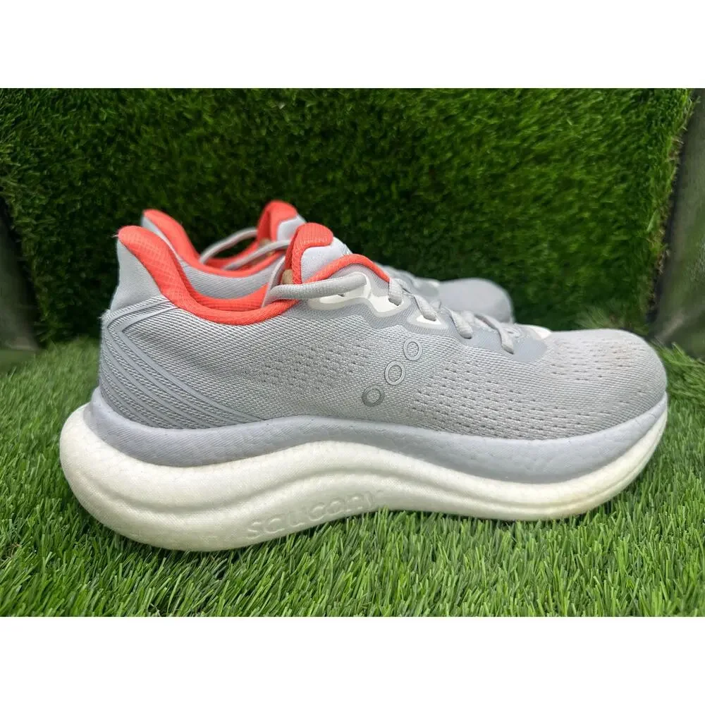 Saucony Triumph 23 S11023-210 Athletic Sneaker Womens 8 Gray Mesh Running Sports